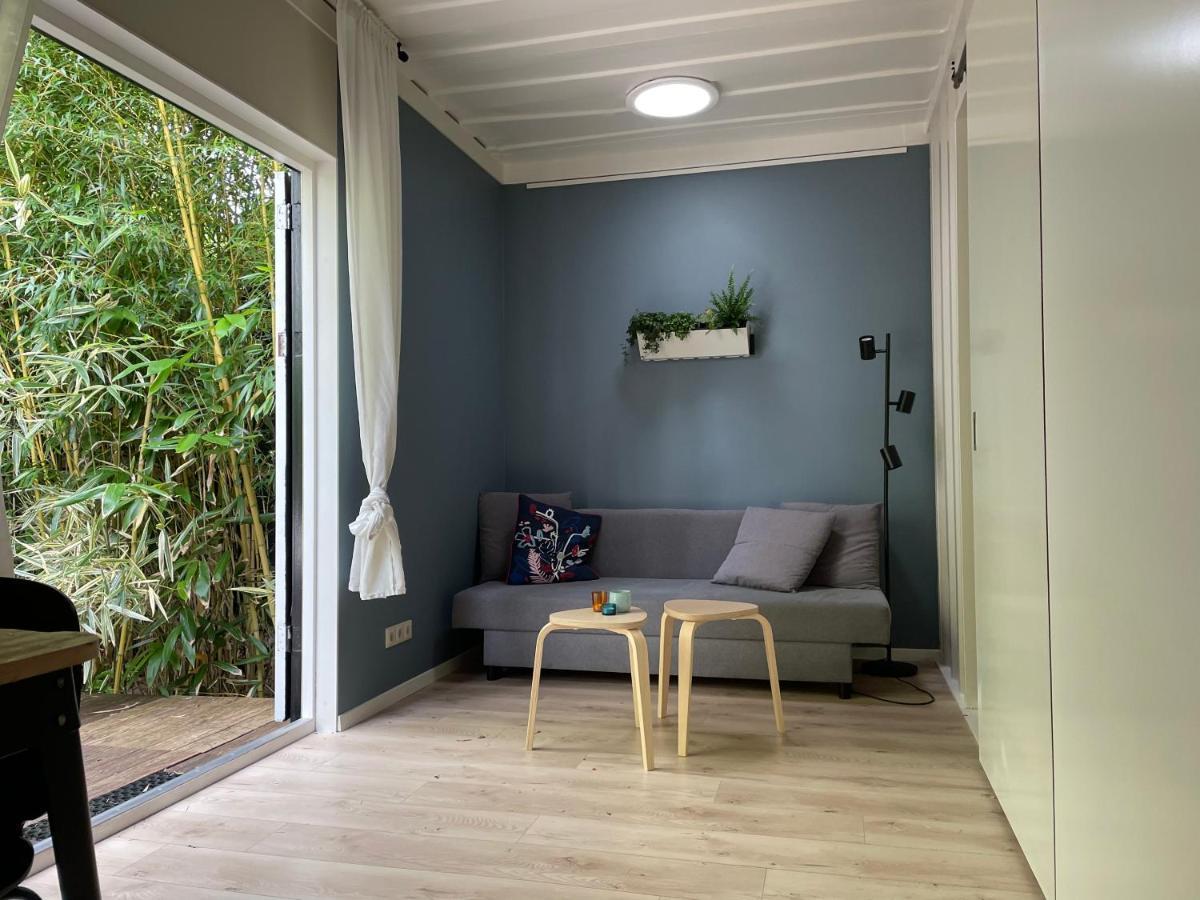 Oranjewoud Tiny-House Van Zeecontainers Bij Het Bos מראה חיצוני תמונה
