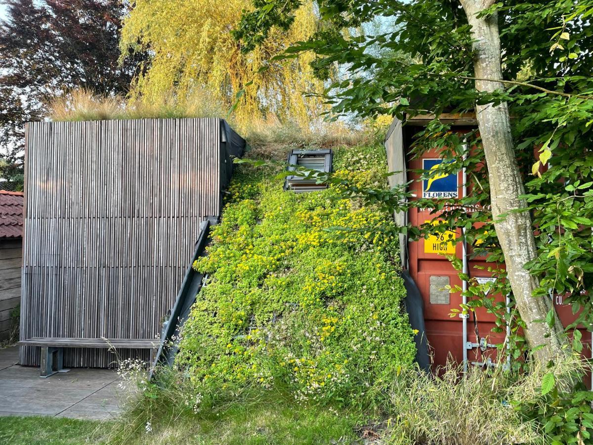 Oranjewoud Tiny-House Van Zeecontainers Bij Het Bos מראה חיצוני תמונה